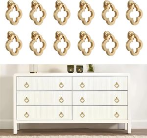 Antik Messing Anhänger Griff <span class=keywords><strong>Ring</strong></span> ziehen <span class=keywords><strong>Gold</strong></span> Schrank Griffe Kleider schrank Küchen schrank zieht Schublade Knöpfe Küchen schrank Griff - Product Image 5