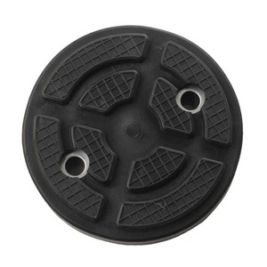 Plastic Lift Pads Black Square With Grid Pattern For Warehouse Elevator Parts - Product Image 3