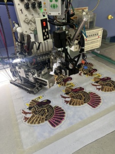 Áo thêu 3D cá nhân hóa dễ dàng, đính <span class=keywords><strong>sequin</strong></span>, hạt cườm, họa tiết gà tây Lễ Tạ ơn, dành cho áo hoodie, áo nỉ - chủ yếu là vải - Product Image 3