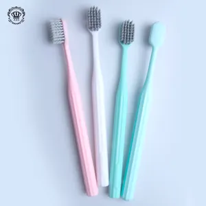 XiBrush無料サンプルプロモーション大人の歯ブラシOEM/ODM柔らかい毛カスタムロゴ付きプロの歯ブラシ