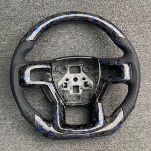Volant en fibre de carbone forgé sur mesure pour Ford Ranger <span class=keywords><strong>Raptor</strong></span> F150 Volant pour Ford Ranger pour accessoires Ford Ranger - Product Image 4