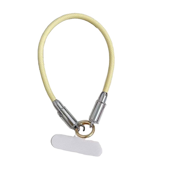 For 60W 3A Fast Charging Nylon Braid USB Type-C to Type-C Lanyard Cable for iPhone Computer & Camera