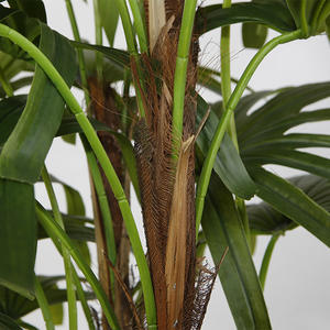 MAN 2023 ขายร้อนประดิษฐ์Ladyปาล์มหม้อ1.4เมตรLadyปาล์มจําลองตกแต่งบ้านในร่มBonsai - Product Image 2