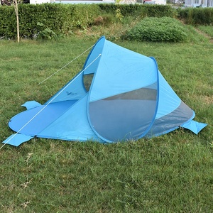 Carpa de Playa Automática, Fácil de Instalar, Ligera, Toldo de Playa para 2 Personas, Anti-UV, Carpa de Playa Desplegable - Product Image 5