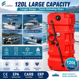Réservoir de carburant marin Ce Epa Carb 120L avec capteur de niveau de carburant, réservoir de carburant portable en HDPE <span class=keywords><strong>pour</strong></span> <span class=keywords><strong>moteur</strong></span> <span class=keywords><strong>hors</strong></span>-<span class=keywords><strong>bord</strong></span>, autres fournitures marines - Product Image 3