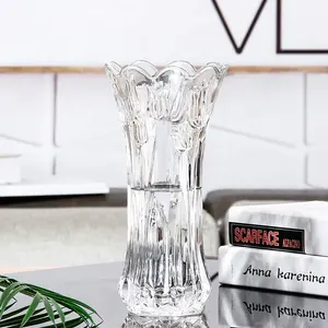 Manufactory S Size Clear Glass Vases Glass Living Vase Home Decor Cylinder Vases Decorative Glassware