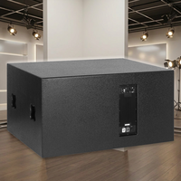 Subwoofer mono LS3 LS Series LS118B/LS218B 18 pouces 4/8 ohms 700W/1400W, enceinte en bois, à poser au sol