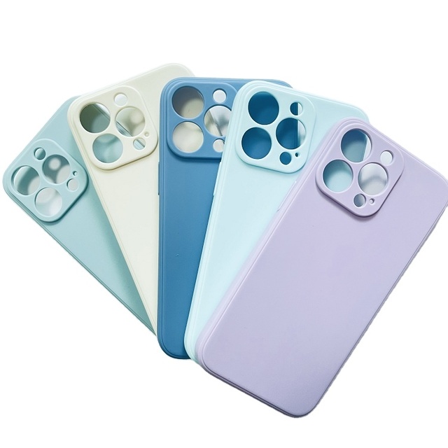 Original Silicone Mobile Phone case for samsung apple iphone 12 13 14 Pro Max Silicone Cover case