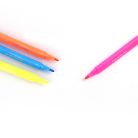 Yalong Classics Triangle Pôle 24 Couleurs Eau Couleur Stylo Art Coloration Fibre Pointe Aquarelle Stylo Ensemble Pour Les Enfants
