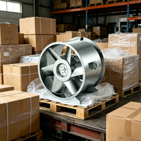 Ventilateur axial résistant aux hautes températures pour l'évacuation des fumées d'incendie dans les systèmes CVC des bâtiments