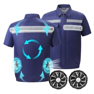New Air Conditioner <b>Fan</b> Battery Clothes Cooling <b>Portable</b> Short Sleeve <b>Fan</b> <b>Fan</b> <b>Fan</b> <b>Fan</b> - Product Image 4