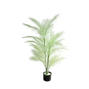 All'aperto dell'interno decora la pianta artificiale della palma imitata pianta artificiale della palma della palma principale artificiale della palma con luce fluorescente