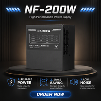 Alimentation électrique pour ordinateur OEM sur mesure 200W~500W ATX pour ordinateur de bureau et serveur, certifiée 80 Plus, prix d'usine