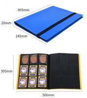 Carpeta para Tarjetas Coleccionables de 9 Bolsillos Lista para Enviar, Álbum de Carga Lateral con Cremallera para Tarjetas TCG y Deportivas, Bajo MOQ, Logotipo Personalizado, OEM