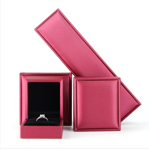 Wholesale High Quality Small Custom logo Plastic Jewelry <strong>Box</strong> <strong>Gift</strong> <strong>Box</strong> Packaging Leather Jewelry <strong>Box</strong> <strong>Bracelet</strong> - Product Image 3