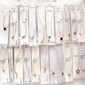 Wholesale Rose Gold Stainless Steel Handmade Fashion Necklace for Women Promotional Gifts - Product Image 5