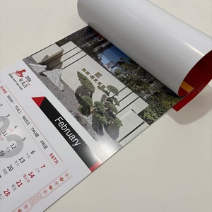 Calendrier mural personnalisé 2026 Année du <span class=keywords><strong>Cheval</strong></span>, impression sur papier de haute qualité, pour cadeau d'entreprise et promotion - Product Image 5