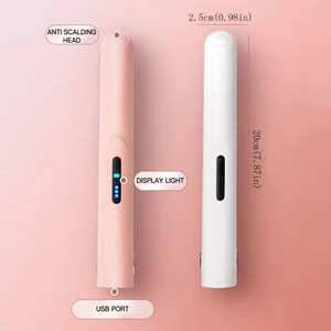 Rizador de Pelo Inalámbrico Recargable por USB, Calentamiento Rápido, Batería de Gran Capacidad, Mini Plancha Portátil para Uso Doméstico y en Hoteles - Product Image 2