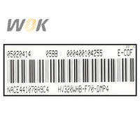 MOQ 17 pièces HV320WHB-F70 Écran LCD 32 pouces 1366*768 60Hz avec un seul LVDS, pièce de rechange pour écran plat, cellule ouverte