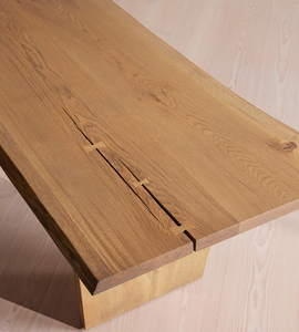 Moderne Houten Meubels Live Edge Slab Keuken Massief Walnotenhout Restaurant Eettafel - Product Image 6
