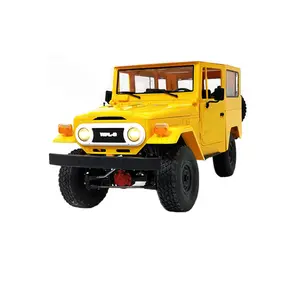 WPL C-34 Mainan Truk Pendaki 4WD, Mainan Mobil RC Produk Baru, Mainan Anak-anak, Truk Militer Besar