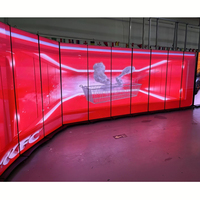 Écrans d'affichage vidéo à bannière LED P1.25 P1.53 P1.86 P2 P2.5 Publicité numérique intérieure LED Poster Media avec roues