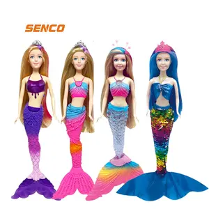 Fashion Mermaid doll girl toys dress-up dolls Mermaid Princess Doll Fantasy Rainbow Mermaid children's toy