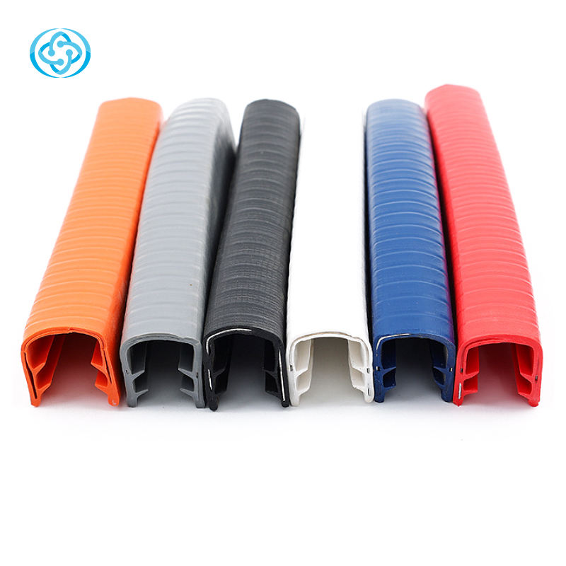 Flexible Rubber U Shape Channel PVC Edging Trim for Edge Protection