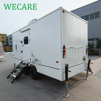Wecare luxe extérieur portable wc toilette et douche salle de bain remorque