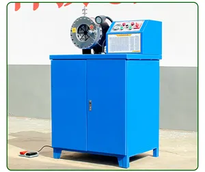 Wanrun Automatic Hydraulic Hose Crimping Machine Wholesale New Condition With Core Motor Gearbox Components Manufacturing Plants