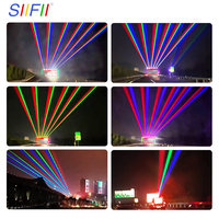 Rideau laser 35W, lumière laser RVB pleine couleur pour extérieur, route, autoroute, aéroport, ferme, jardin, laser répulsif pour oiseaux