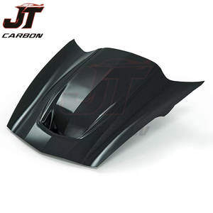Nuovo Cofano in Fibra di Carbonio con Bulloni per Chevrolet <span class=keywords><strong>Corvette</strong></span> C7 - Ricambio Nero di Alta Qualità - Product Image 1