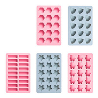 Moule à glaçons jetable en silicone de qualité alimentaire pour la vente en gros, moule DIY pour glaçons, pastèque, chocolat, fruits et bonbons