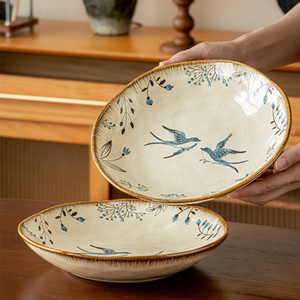 Assiette Creuse Irrégulière <span class=keywords><strong>en</strong></span> Céramique – Grès Écologique Premium, Polyvalente pour Dîner, Salade, Hôtellerie et Usage Quotidien International - Product Image 5