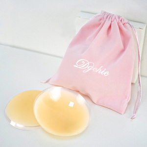 Cache-tétons OEM Premium Adhésifs Réutilisables Mat Nude Marron Invisible <span class=keywords><strong>en</strong></span> Silicone pour Femme Sexy - Product Image 1