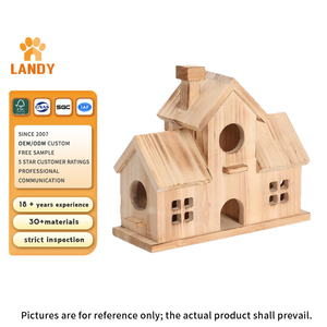 Kit Fai-da-Te per Casetta per Uccelli da Esterno, Set in Legno per Bambini, Insegne da Parete e Scatole in Legno da Appendere - Product Image 1