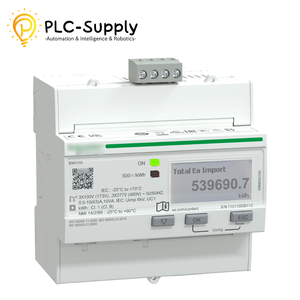 A9MEM3150 IEM3150 Medidor de Energía Trifásico 63A Directo Modbus RTU RS485 Riel DIN LCD Medidor Multitarifa Caja de Alimentación PLC - Product Image 1