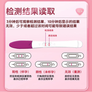 Bandelette de test de grossesse précoce Aotei, test de grossesse urinaire, test de grossesse précoce précis et de haute précision, test de grossesse 7 jours - Product Image 4