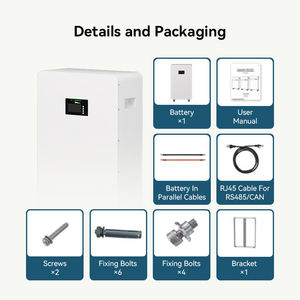 ระบบจัดเก็บพลังงานแสงอาทิตย์สำหรับบ้านแบบ AC ขนาด 15 กิโลวัตต์ชั่วโมง พร้อมแบตเตอรี่ LiFePO4 แบบไฮบริด มาตรฐาน IP54 ตัวเครื่องทนทานต่อการกัดกร่อน กันน้ำ กันฝุ่น - Product Image 3