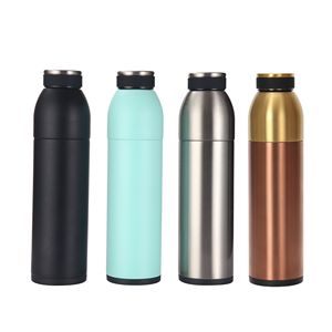 Bouteille d'eau détachable en acier inoxydable 500 à double paroi de tasse isolée personnalisée de 304 ml pour le sport - Product Image 2