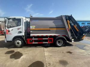 Camión Compactador <span class=keywords><strong>de</strong></span> <span class=keywords><strong>Basura</strong></span> <span class=keywords><strong>de</strong></span> Rodillos con Motor Diésel, Marca Dongfeng, Nuevo, 7cbm-15cb, Multifuncional, con Capacidad <span class=keywords><strong>de</strong></span> Limpieza y Barrido - Product Image 5