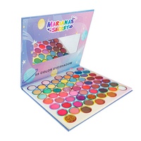Nouveauté - Palette de fards à paupières mats imperméables - Marque privée - 16 couleurs pour un usage quotidien