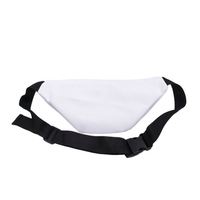 PROMO Sac banane unisexe antivol écologique en nylon polyester 420D avec fermeture éclair, design personnalisé, forme oreiller, rayé