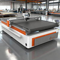Machine de découpe automatique de tissus monocouche CNC avec moteur servo importé pour la découpe de semelles de chaussures, de pochoirs et de t-shirts 22 mm