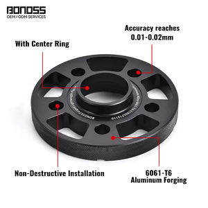 OEM & ODM Custom 3-18 мм алюминиевый 60601-<span class=keywords><strong>T6</strong></span> автомобильный колесный адаптер PCD 5x11 2/5x114,3/5x12/5x130 универсальные кованые Анодированные колесные прокладки - Product Image 2