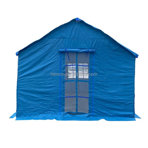 Tente d'urgence bleue multi-tailles très vendue pour les réfugiés en cas de catastrophe naturelle - Product Image 3