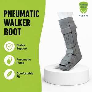 Bota Ortopédica para Caminar, Resistente, Ligera, Acolchada, de Ajuste Seguro y Caña Alta, para una Fijación Estable y Cuidado de Heridas Leves - Product Image 1