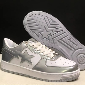 Calzado Deportivo Transpirable y Moderno de Piel Sintética - Zapatos Deportivos Originales Estilo Bapees para Hombre, con Diseño de Tiburón y Camuflaje de Algodón - Product Image 3