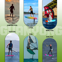 Produit phare BSC 810 Hydrofoil de surf en carbone pour Wingfoil, Kitesurf, Efoil, avec pompe, unisexe, pour la pratique en mer