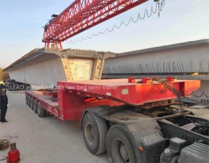 Bán Chạy Nhất Xe Moóc Sàn Thấp 6 Trục 50 Tấn 70 Tấn Nhiều Trục Axis4 Rơ Moóc Bán Tải Thấp Cho Bé Trai Xe Kéo Giường Thấp - Product Image 5